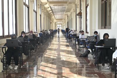 The University of Sharjah held its spring semester final exams from May 15- 26. Courtesy: University of Sharjah 