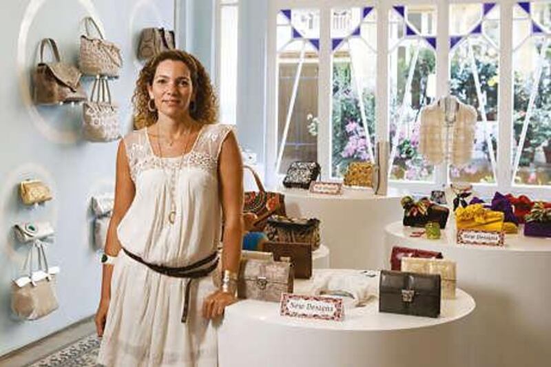 Sarah Beydoun, the founder and creative director of Sarah's Bag.