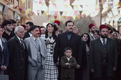 Syrian drama Taj has been acclaimed for its ambitious plot and stellar ensemble cast. Photo: MBC