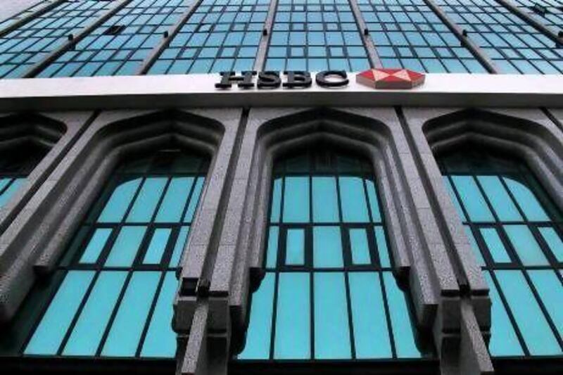 HSBC will this month become the second international bank after Standard Chartered to sign up to an initiative aimed at clearing debts owed by UAE nationals. Delores Johnson / The National