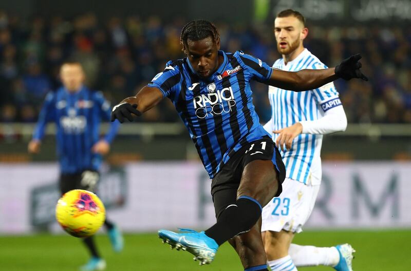 Duvan Zapata, Sampdoria to Atalanta for £17.9m. The striker was in his second season on loan at Atalanta and the club exercised the right to make the deal permanent as he continued to score regularly. Getty Images
