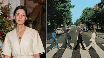 Left, Mary McCartney peels back the rich history of Abbey Road Studios in her documentary 'If These Walls Could Sing'; right, the album cover of The Beatles' 'Abbey Road' cemented the studios' place in pop culture. Photo: Apple Corps; Getty Images