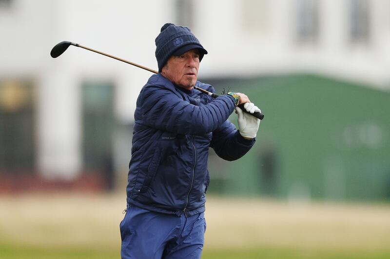 Musician Tico Torres at the Alfred Dunhill Links Championship. Getty