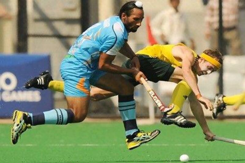 India's Sardar Singh, left, is the nations great hope in the team.