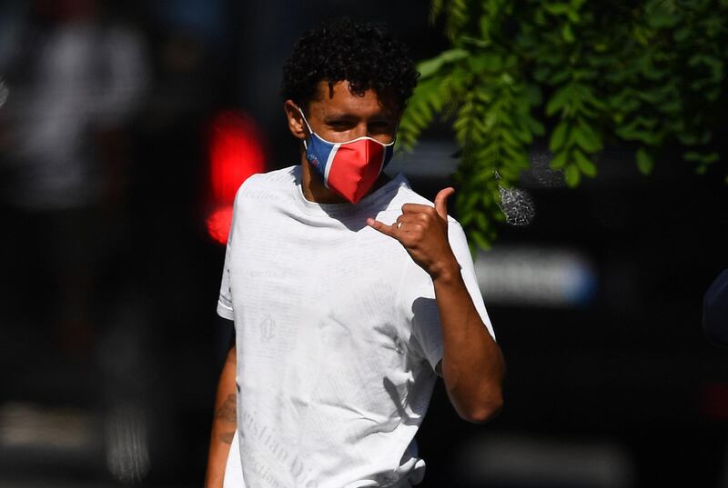 Brazilian defender Marquinhos. AFP