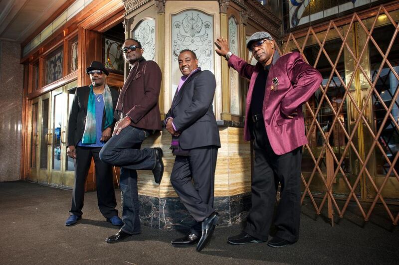 Kool & the Gang – (l-r) Ronald “Khalis” Bell, George Brown, Robert “Kool” Bell and Dennis Thomas – who will perform at the Blended Festival in Dubai on May 1. Courtesy: Kool & The Gang)