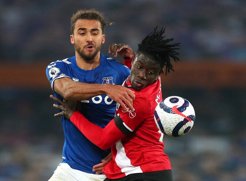 Mohammed Salisu 4 – In his fifth game for Saints, he had a difficult time against Calvert-Lewin. He was outjumped by the Everton forward in the build-up to the opening goal, and he then gave away a free-kick in a dangerous area with a high boot. Won very little in the air against the England striker. Reuters