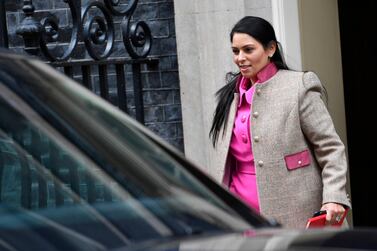 Britain's Home Secretary Priti Patel announced the plans to shake-up the UK's immigration system. EPA