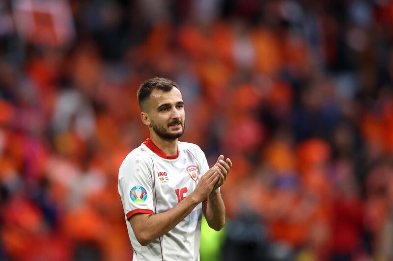 Vlatko Stojanovski – (On for Bardhi 78’) N/A.
Boban Nikolov, above – (On for Ademi 78’) N/A. Getty