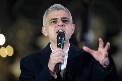 Sadiq Khan is running for London mayor for a third time on May 2. Reuters