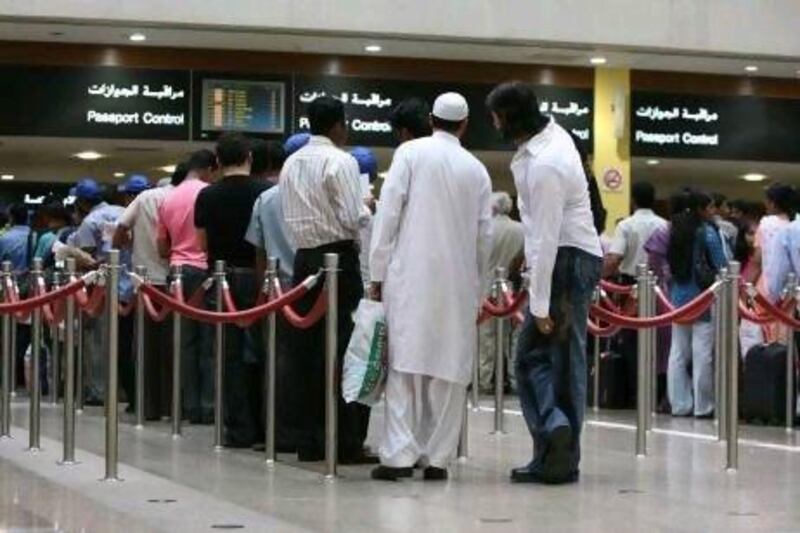A Dubai Airports statement has advised passengers to check with their airline or airline websites for further information on flight arrival and departure times.