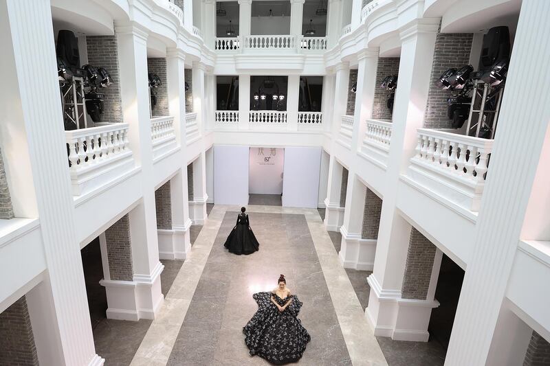 As the event’s official partner, online e-commerce site Secoo is exclusively presenting more than 100 live stream sessions of fashion shows and presentations until May 7. Photo by Lintao Zhang/Getty Images