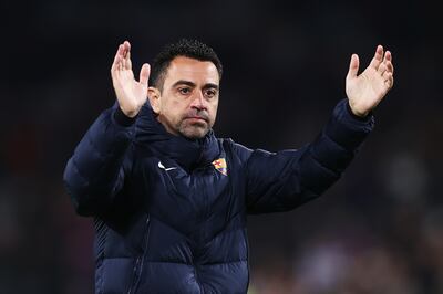 Xavi Hernandez said Ousmane Dembele 'can be the best player in the world in his position' when he took over as Barcelona manager. Getty