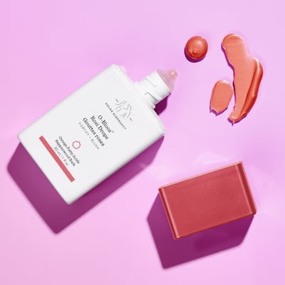 O-Bloos Rosi Drops by Drunk Elephant supports skin health with an omega-rich formula, while still giving it a rosy hue. Photo: Drunk Elephant
