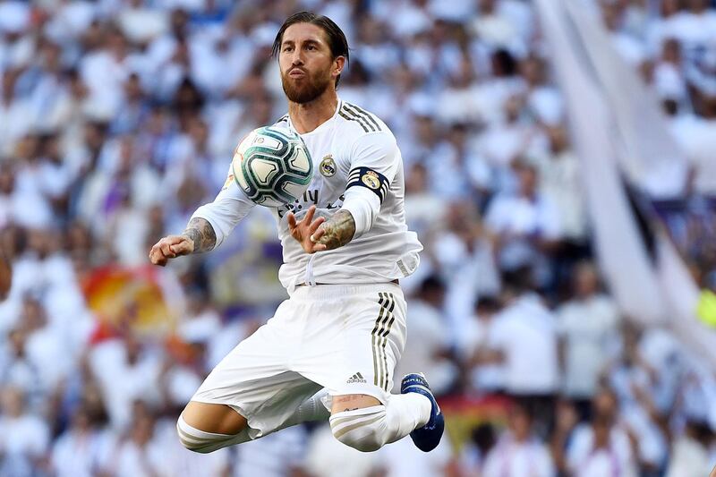Real Madrid captain Sergio Ramos. AFP