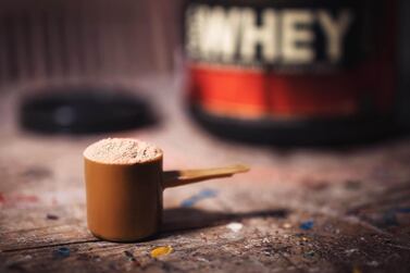 Protein powder is usually extracted from dairy (whey, milk and casein) or plant (soy, pea, brown rice) sources. Getty Images