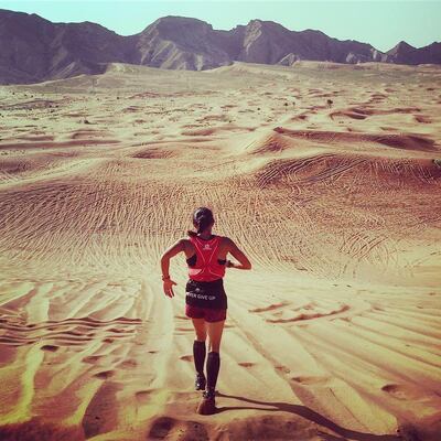 UAE resident Kathleen Leguin is preparing for the Oman Desert Marathon in November 2018.