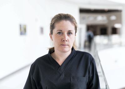DUBAI, UNITED ARAB EMIRATES. 24 JUNE 2020. 
Dr Eleanor McCarthy, Consultant, Family Medicine, King's College Hospital.
(Photo: Reem Mohammed/The National)

Reporter:
Section: