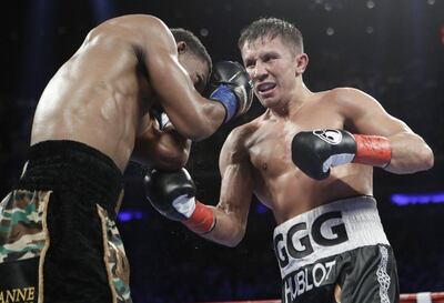 Gennady Golovkin beat Daniel Jacobs by unanimous decision in his last bout in New York in March. Frank Franklin II / AP Photo