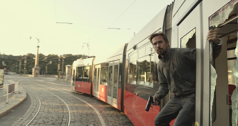 Ryan Gosling as Six in 'The Gray Man'. All photos: Netflix