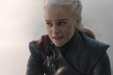 Daenerys in 'The Bells': is this a face of pure madness, or one of someone having to make a terrible decision in order to beat another queen at her game? HBO 