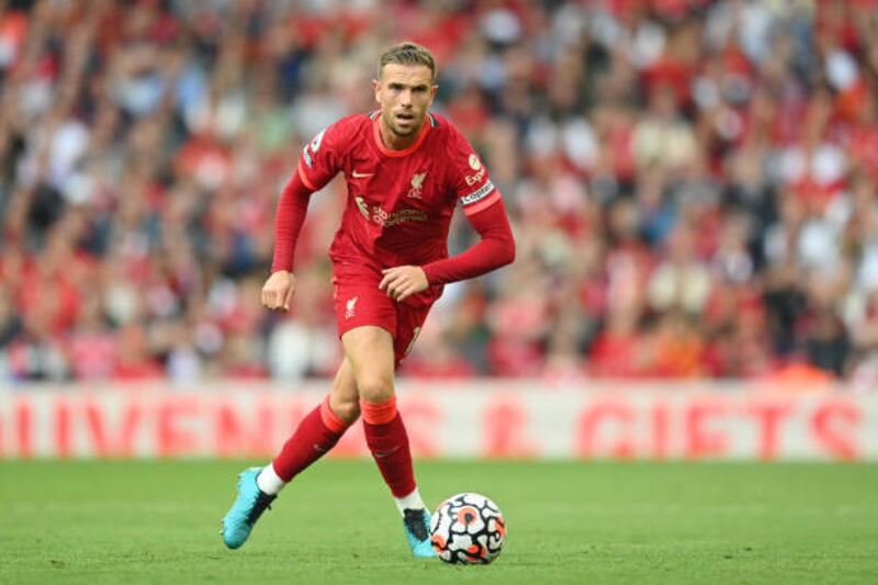 Jordan Henderson - 6: The captain should have scored when he got behind the defence in the first half. He worked hard but was replaced by Thiago with 16 minutes to go when Liverpool needed more craft to break down Chelsea. Getty