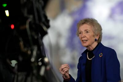Former president of Ireland Mary Robinson is chairwoman of The Elders, founded by the late Nelson Mandela. AP