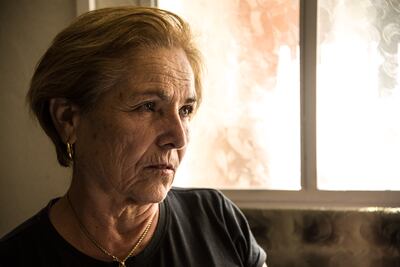 Therese Comair explains the difficulties facing Lebanese people from her clinic in Tannourine. Picture: Elizabeth Fitt