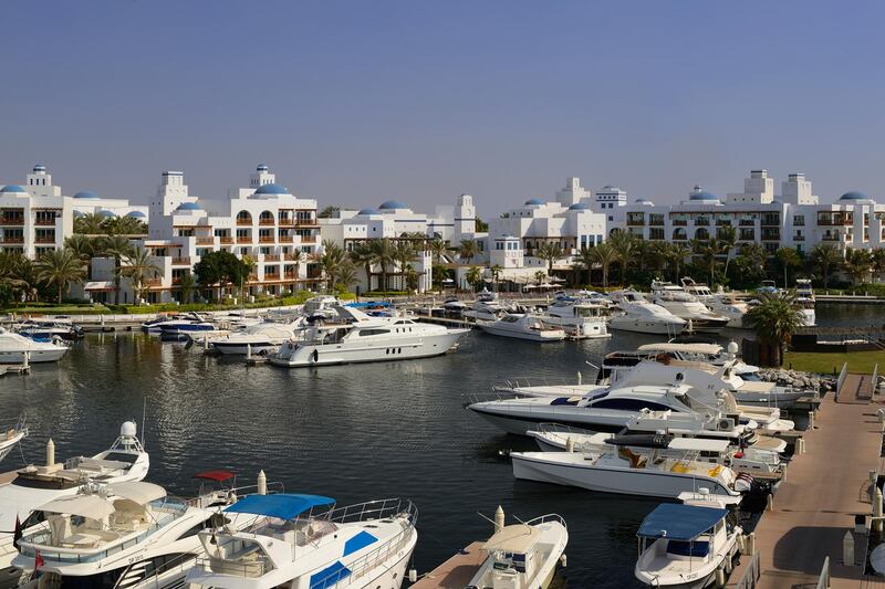 Marina view at Park Hyatt Dubai. Courtesy Park Hyatt Dubai