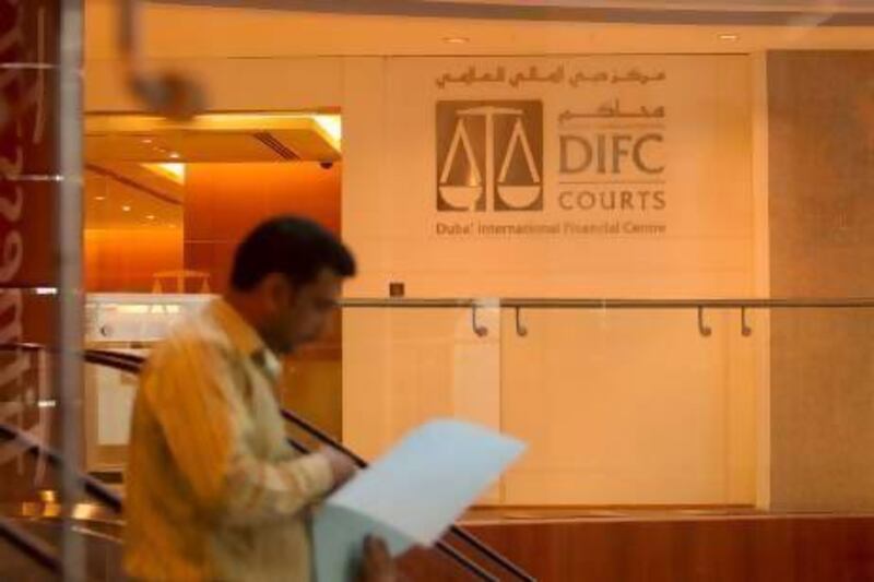 The DIFC Courts are generally regarded as the most efficient, impartial and modern legal apparatus in the region. Sarah Dea / The National