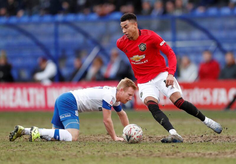 Left midfield: Jesse Lingard (Manchester United) – Put a difficult season behind him to score a stylish curler as United struck five goal before half-time for the first time since 2001. Reuters
