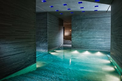 The 7132 Hotel is attached to Therme Vals, a bath house like no other. Photo: 7132 Hotel & Global Image Creation