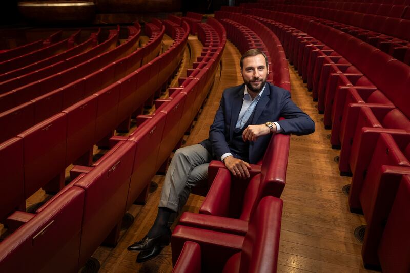 Dr Paolo Petrocelli, Head of Dubai Opera, is responsible for programming and the general running of the venue. 
Antonie Robertson / The National
