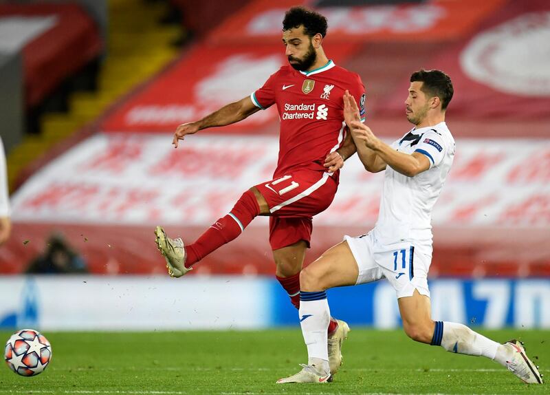 Mohamed Salah - 4, Very few sights of goal and his touch was off. Not the Egyptian’s finest performance. Replaced by Firmino in the 61st minute. AP