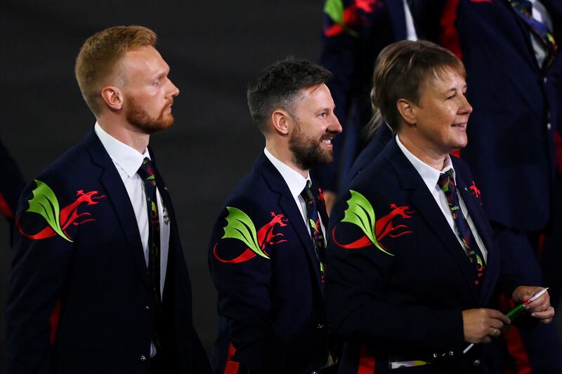 Team Wales. Getty Images