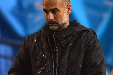 Pep Guardiola has admitted he still feels responsible for the manner of Manchester City’s exit from the Champions League last season. PA