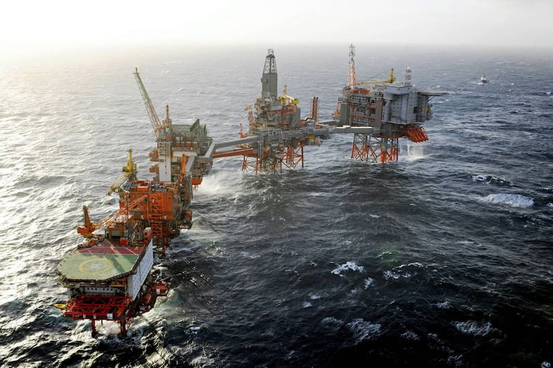 BP has agreed to sell a vital pipeline that transports oil from the Forties region of the North Sea.  Kjetil Alsvik / EPA