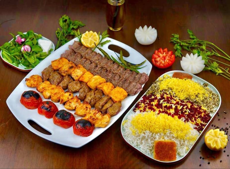 Iran Zamin is famous for its grills. Photo: Instagram / @iranzamindubai