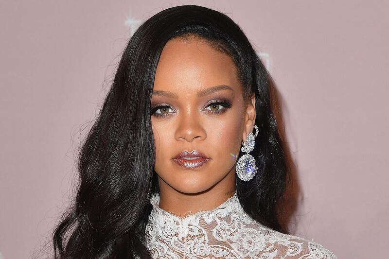 Rihanna attends her 4th Annual Diamond Ball at Cipriani Wall Street on September 13, 2018 in New York City.  / AFP / Angela Weiss
