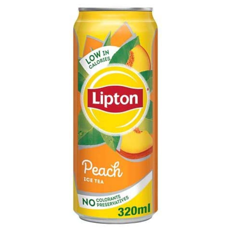 Lipton Peach Ice Tea with 2.88 pH level. Photo: Lipton