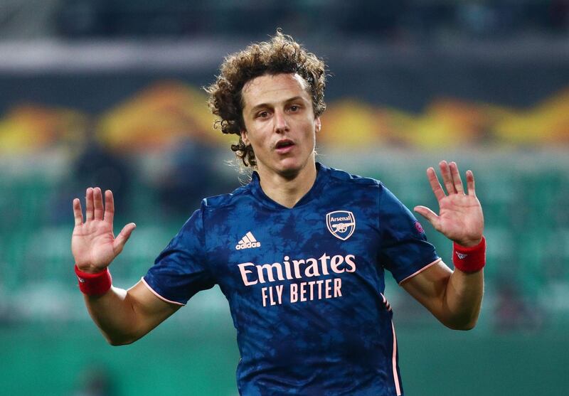 Arsenal's David Luiz. Reuters