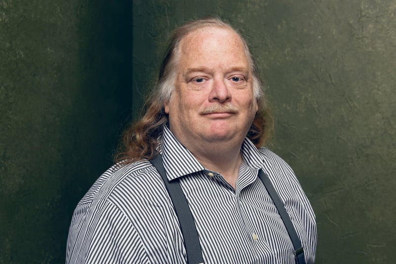 PARK CITY, UT - JANUARY 27:  Filmmaker Jonathan Gold of "City of Gold" poses for a portrait at the Village at the Lift Presented by McDonald's McCafe during the 2015 Sundance Film Festival on January 27, 2015 in Park City, Utah.  (Photo by Larry Busacca/Getty Images)