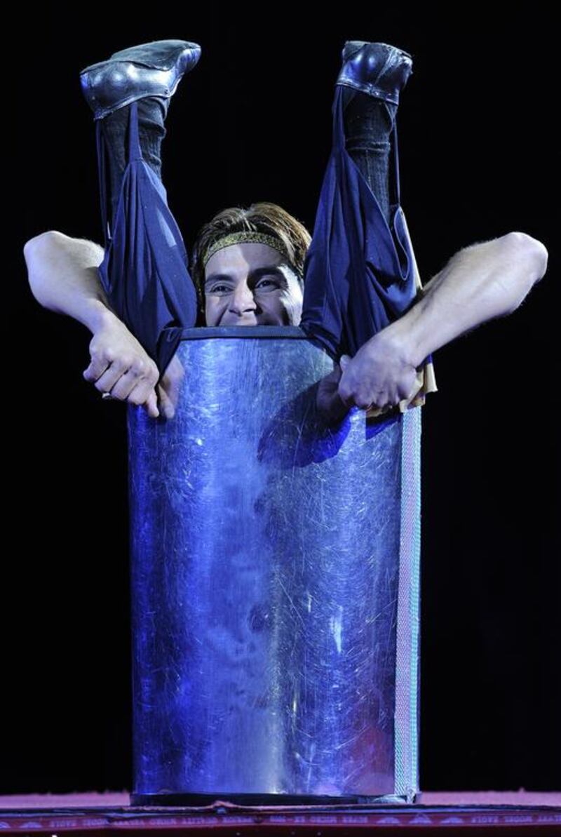 A contortionist performs at the Latin Circus. Courtesy Abu Dhabi Municipality