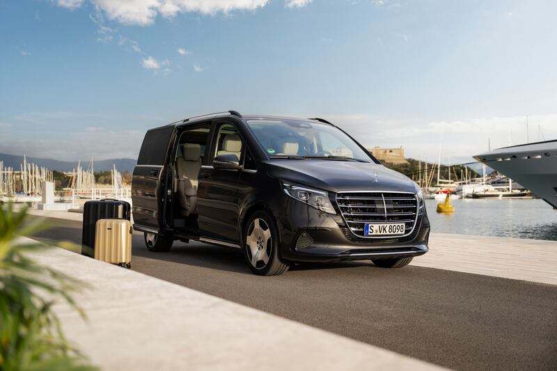 The V-Class is available with both petrol and diesel engines