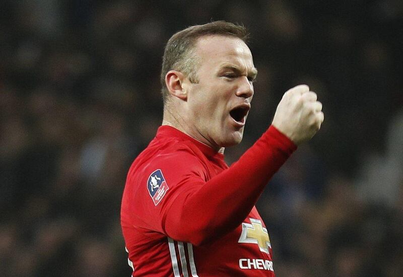 Wayne Rooney scored 208 goals in the top flight for Everton and Manchester United. Reuters