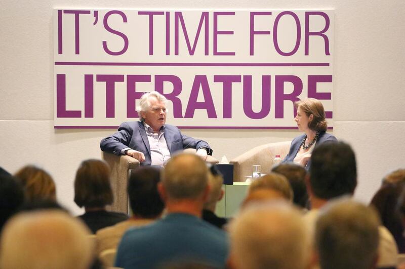 House of Cards author Michael Dobbs. Courtesy Emirates Airline Festival of Literature 