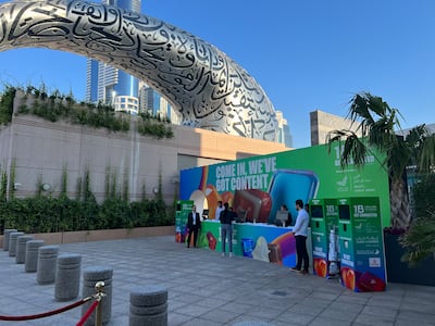 Organisers say at least 3,000 attendees took part in the '1 Billion Followers' social media and content creation gathering in Dubai. Photo: Cody Combs
