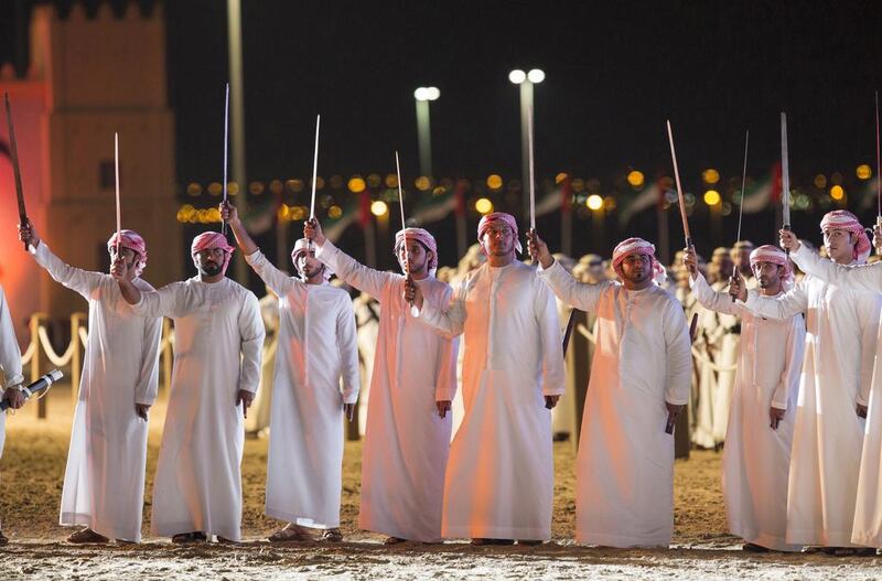 Opening ceremony of the Festival of Sheikh Zayed Heritage 2014. Wam