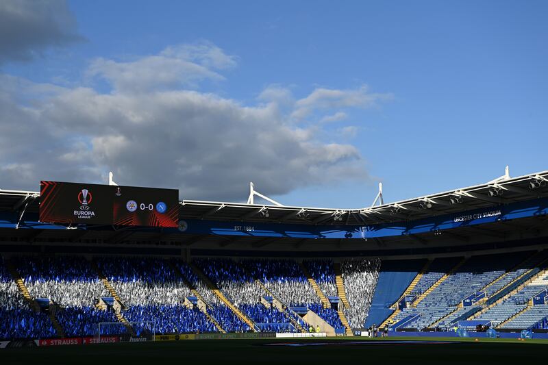 13. Leicester City, King Power Stadium. Capacity 32,261. Getty