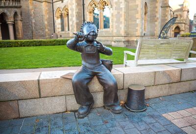 Oor Wullie – part of the successful bucket trail now situated at The McManus Art Gallery & Museum